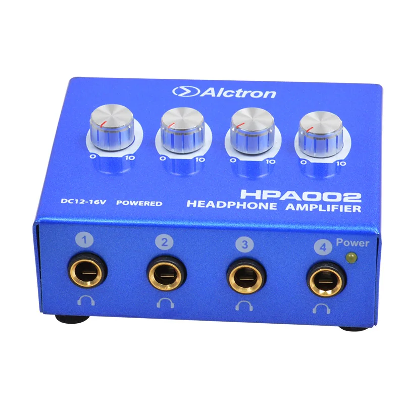 Alctron hpa002 Портативный наушники Усилители для наушников 6.35 мм стерео и разъем RCA