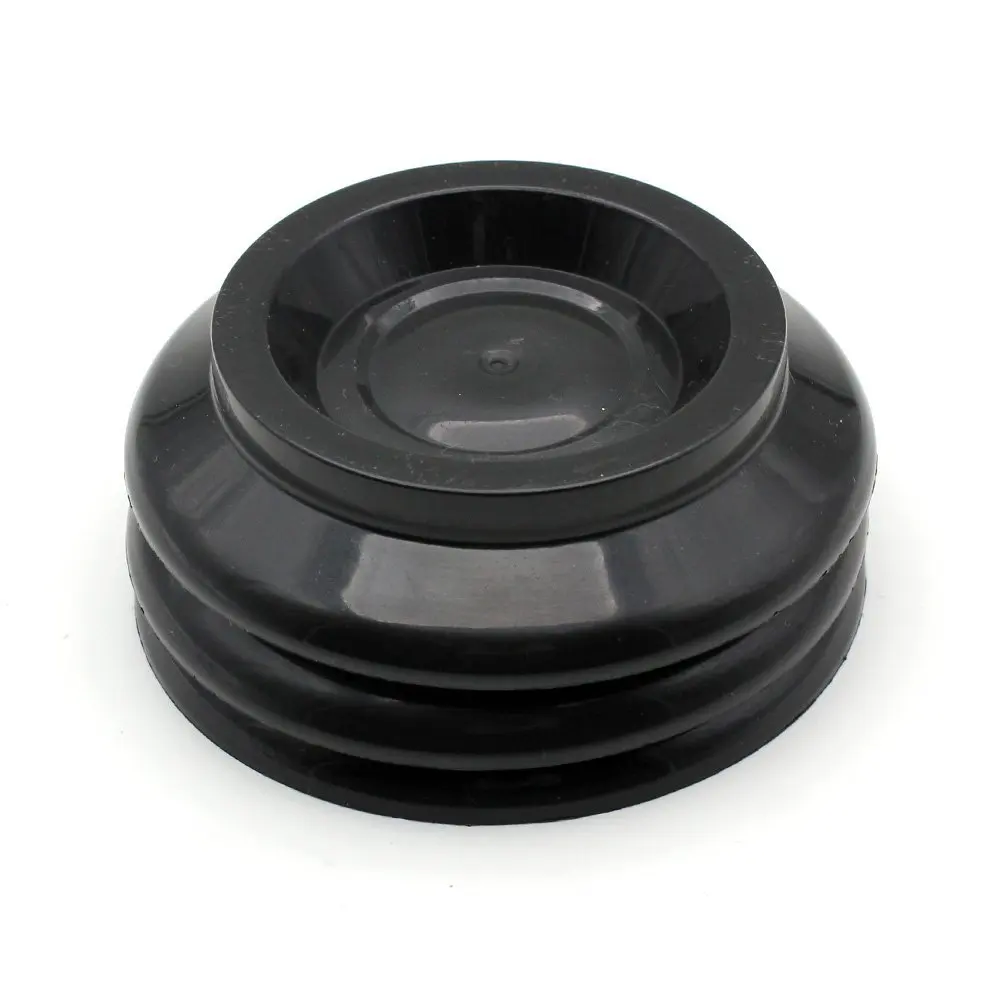 

TFBC 3 Piano Caster Cups Gripper Set with Sturdy 250kg Load Bearing ABS for Grand Piano black