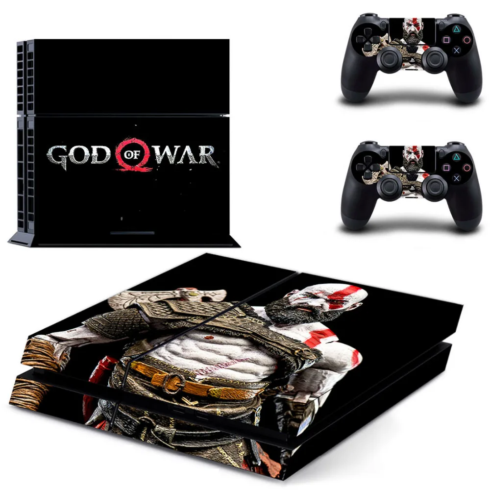 Игра God of War 4 PS4 кожи Стикеры наклейка для sony Игровые приставки 4 консоли и 2 контроллера Скины PS4 Стикеры s винил аксессуар