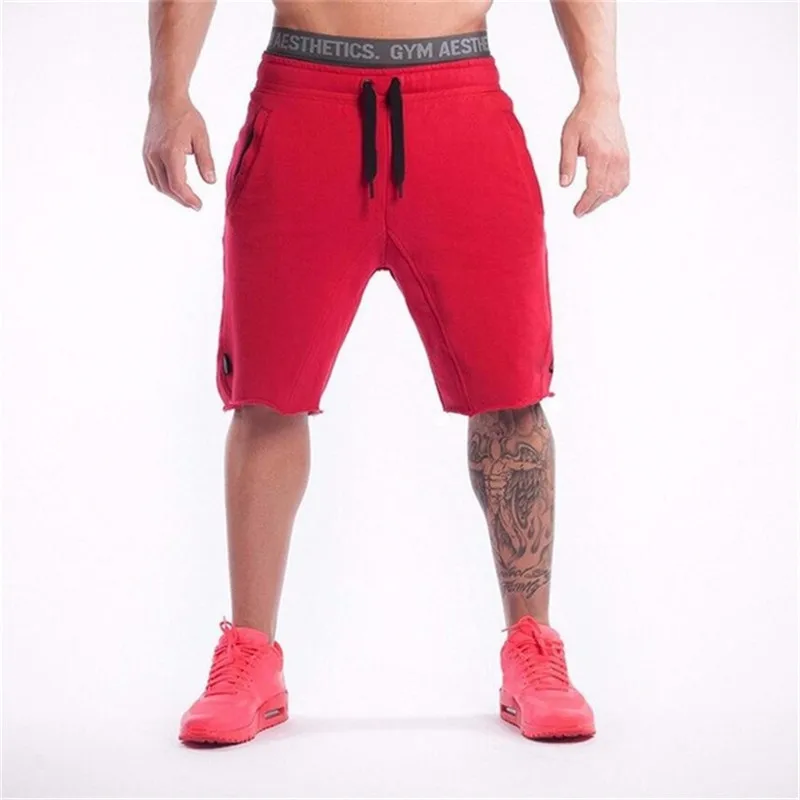 

2019 summer Brand High Quality Cotton Men shorts Bodybuilding Fitness Gasp short masculino workout jogger Fortnigh shorts golds