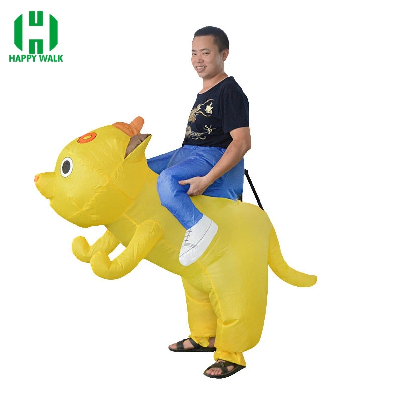 Newest Inflatable Costume Dog Cosplay Ride on Dog Animal Fancy Dress