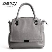 2017 de Lujo del Cuero Genuino Bolsos de Las Mujeres Totes Diseñadores de Moda Señoras Bolsa de Hombro Bolso Satchel Bolsa de Mensajero de Alta Calidad