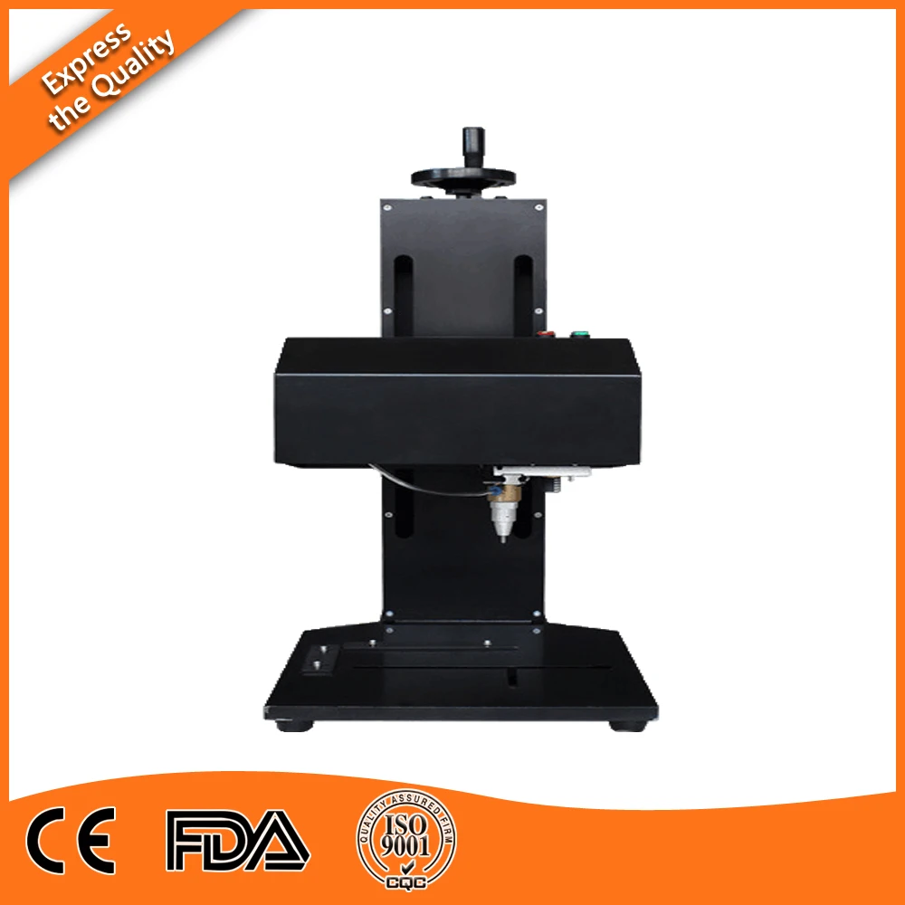 

OEM Desktop Dot Peen Marking Machine on Nameplate