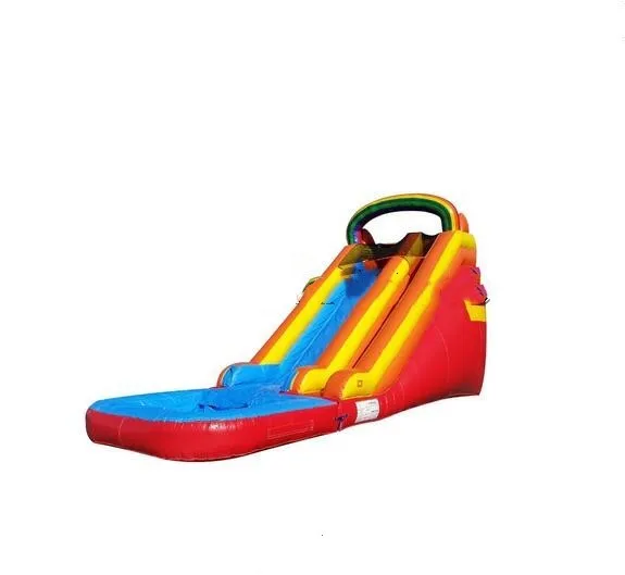 

2in1 swiming pool inflatable water slides for sale