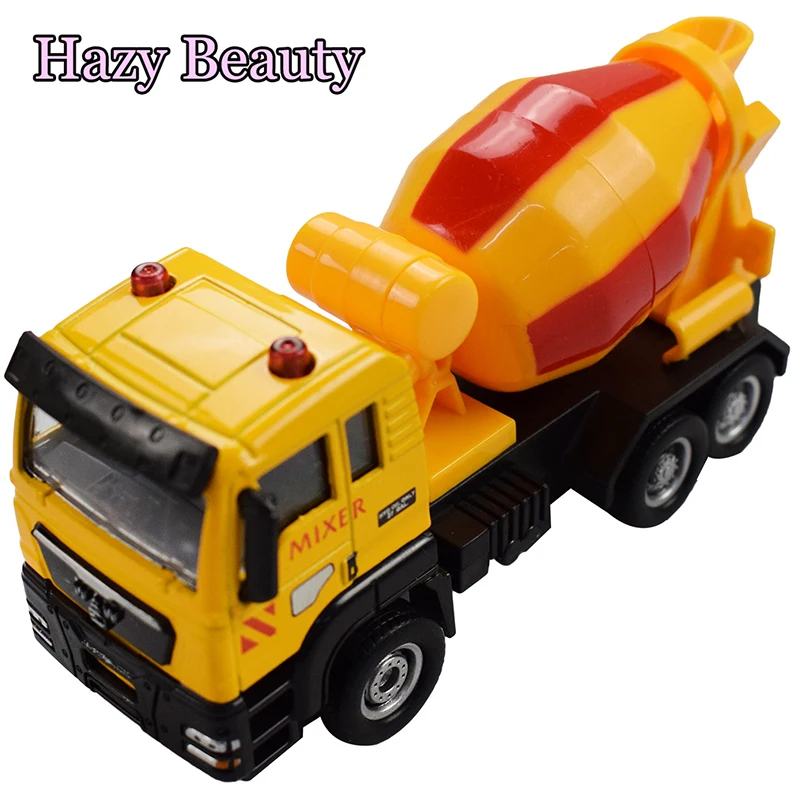 

1 Pcs/set Construction Truck Pull Back Concrete Truck Model Diecast Delicate Pullback Toy Transport Vehicle Boy Toy