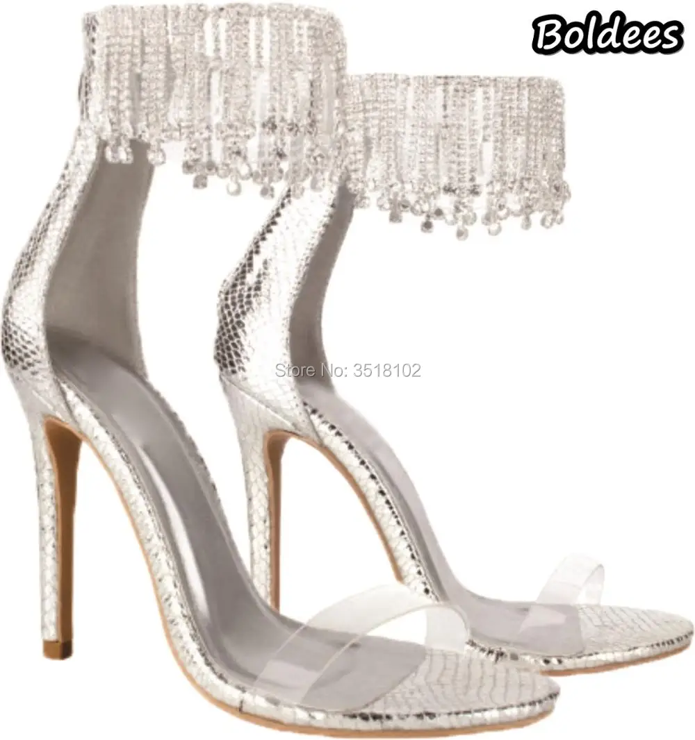 gold rhinestone gladiator heels