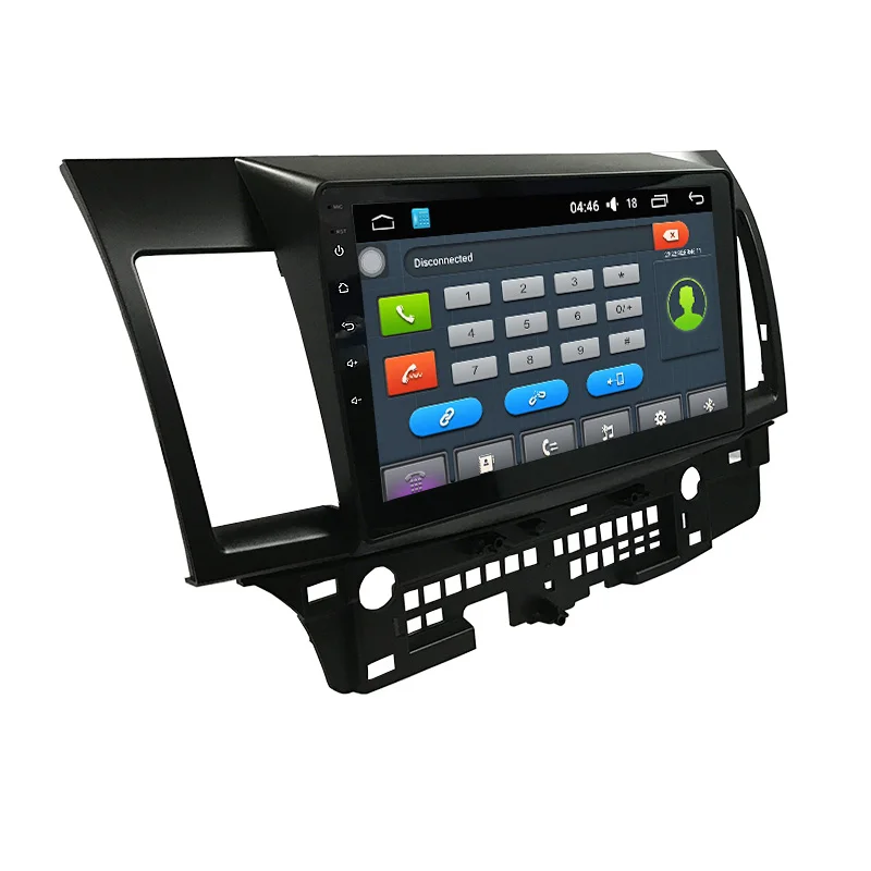 Clearance Funrover 8core Android 8.0 2 din car multimedia Car DVD GPS for MITSUBISHI LANCER 2007-2016 headunit Radio tape recorder Stereo 2