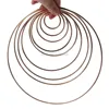 3.5-19cm Metal Dream Catcher Ring Macrame Craft Hoop Gold DIY Dreamcatcher Accessory 10 Szies 1