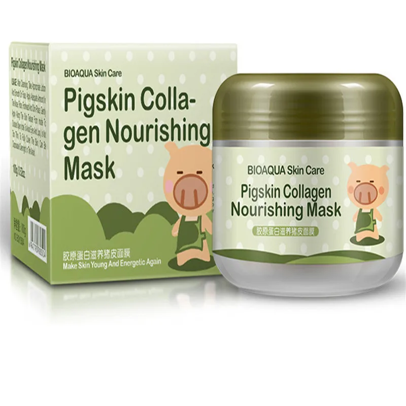 Bioaqua Sleep Treatment Face Maskers Whitening Stickers Cleansing Blackheads Remover Carbonated Bubble Clay Mask Skin Care 4