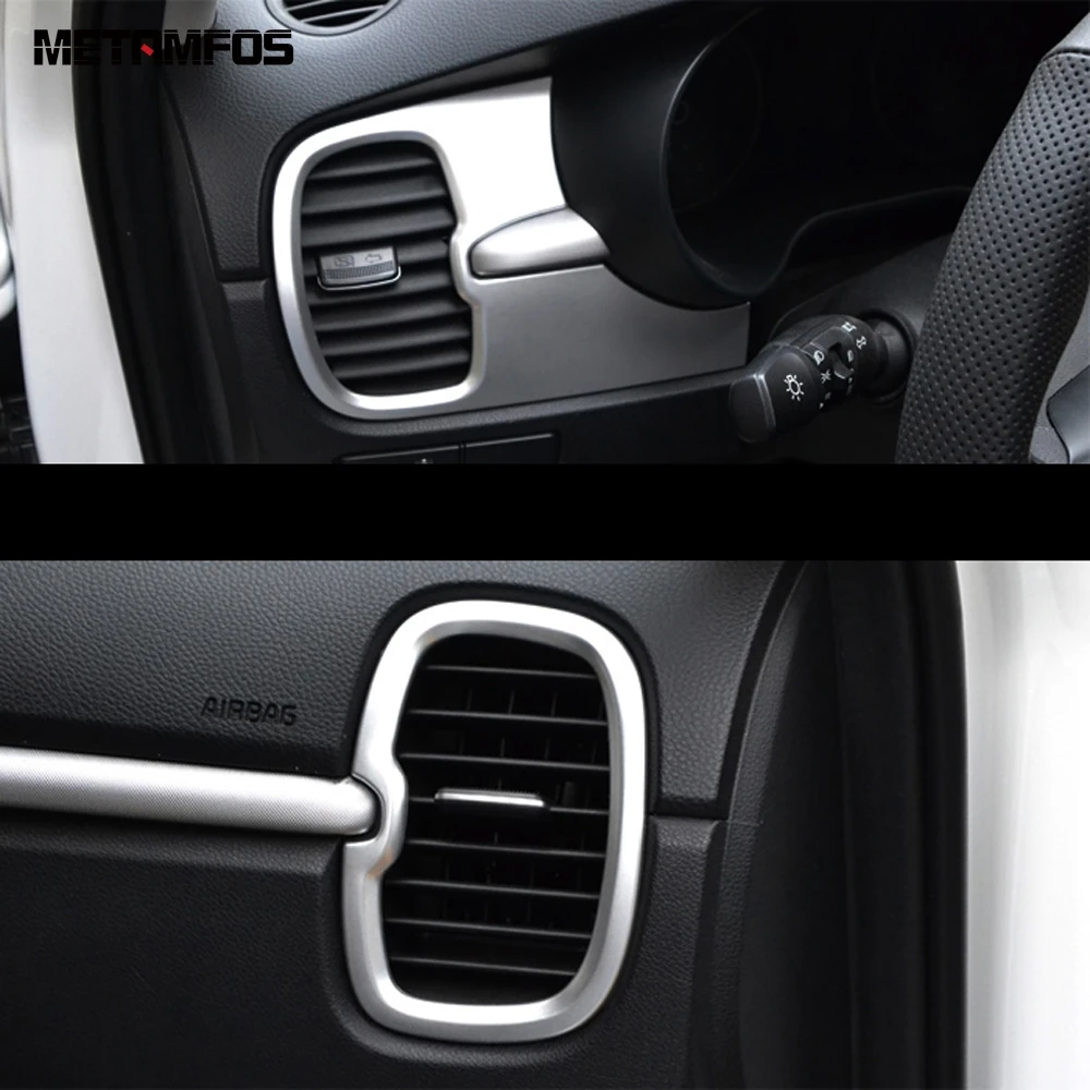 

For Kia Rio 4 X-line 2018 2019 Air Condition Vent Outlet Cover Molding Trim Decoration Sticker Interior Accessories Car Styling