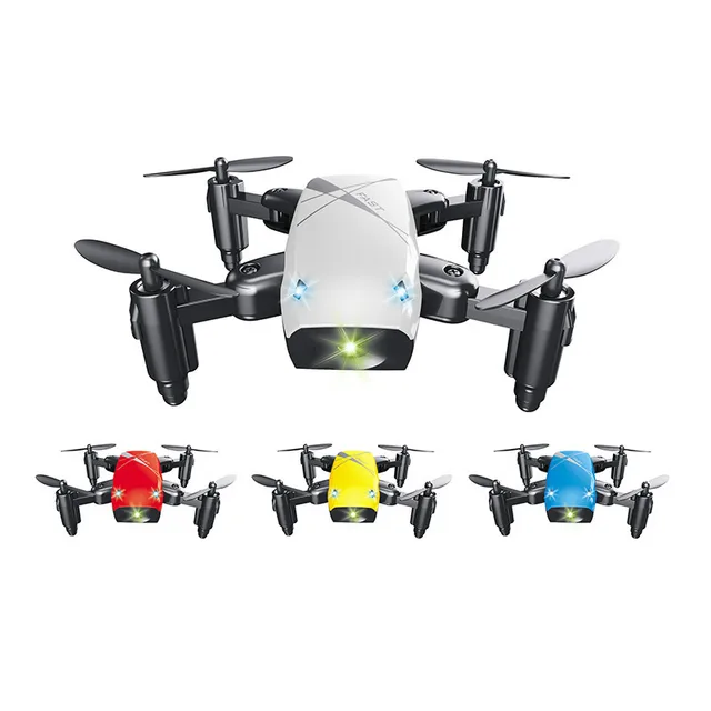S9HW Mini Drone With Camera HD S9 No Camera Foldable RC Quadcopter Altitude Hold Helicopter WiFi FPV Micro Pocket Drone Aircraft 2