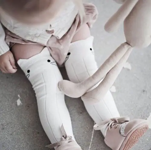 

Cute Cartoon Cotton Baby Kid Girls Toddler Knee High Tights
