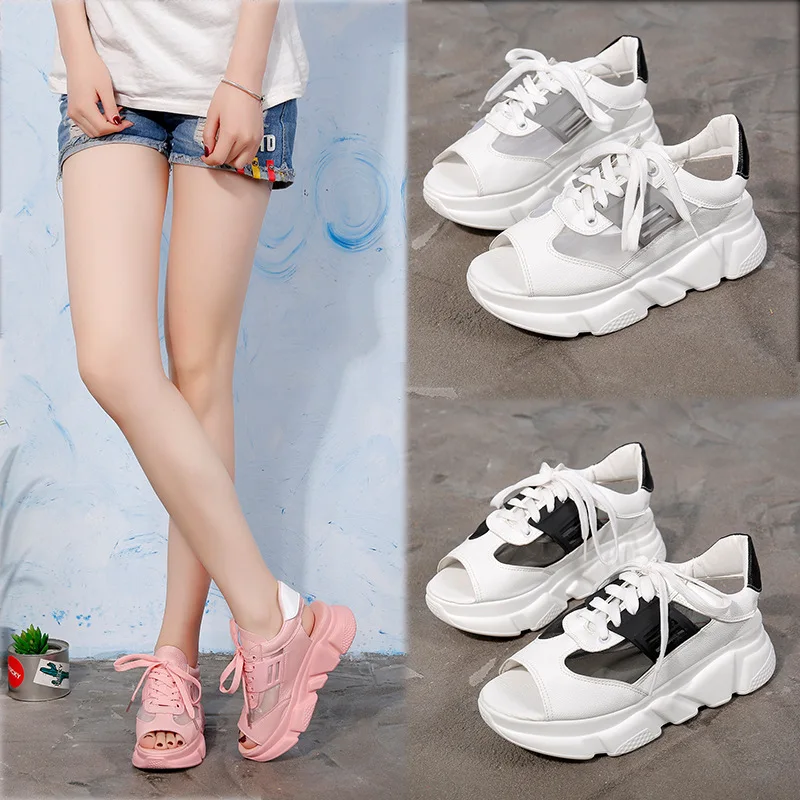 New-exhibition-Women-Fishnet-Mesh-Sandals-Casual-platform-shoes-Fashion-Women's-Leather-Breathable-Sneakers-Female-Beach-Sandals (11)