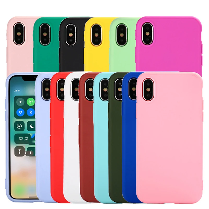 

Candy TPU Phone Case For Samsung Galaxy A9 2018 Pro Star Lite A8 Plus A7 2017 A720 A6 Plus 2018 A5 A510 A520 A3 A320 Matte Cases