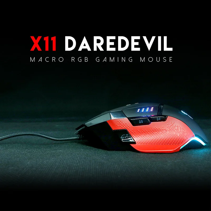 

Newly Gaming Mouse 8 Buttons 4 Modes Wired USB 1.8M RGB LED Breathing Light For Computer