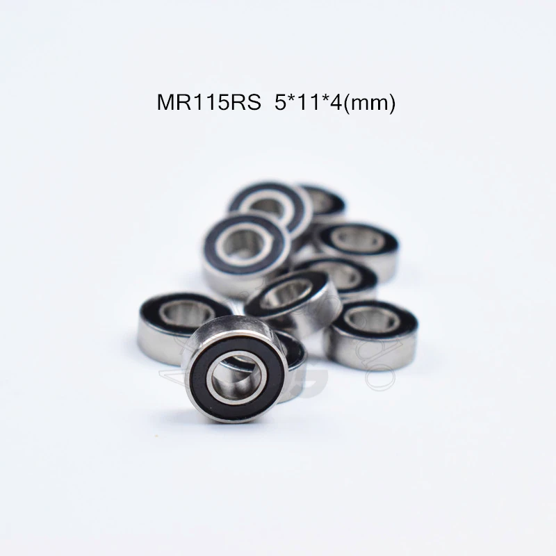 MR115RS 5*11*4 (мм) 10 штук Бесплатная доставка подшипник ABEC-5 резиновое запечатанное