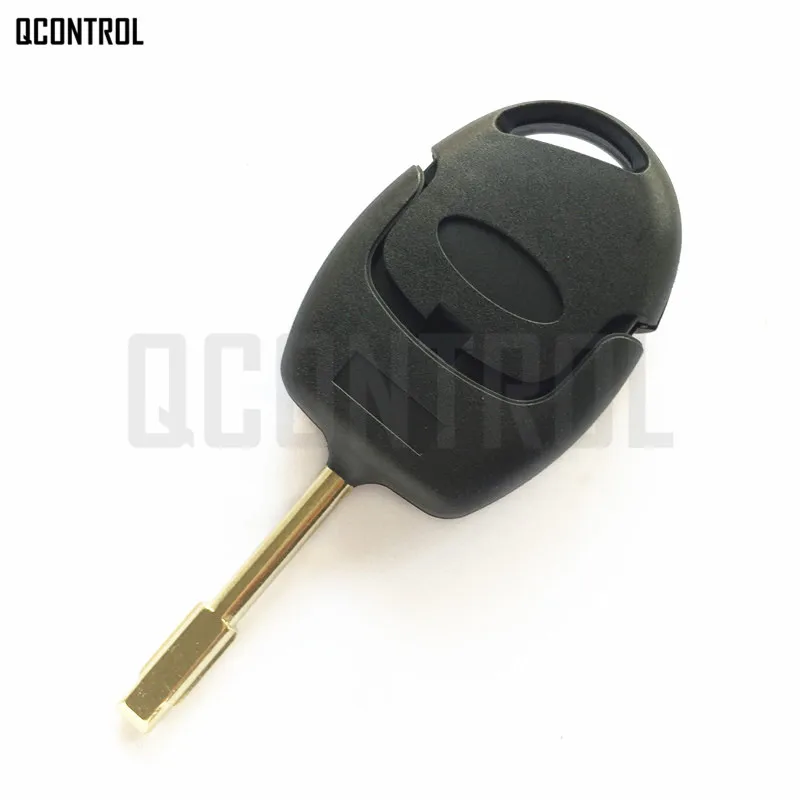 QCONTROL Автомобильный Дистанционный ключ Костюм для Ford Fusion Focus Mondeo Fiesta Galaxy FO21 Blade 3 кнопки 433 МГц