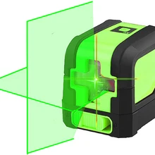 2 линии Мини измерительный прибор перекрестная линия лазерный уровень зеленый луч света самонивелирующийся лазер для выравнивания уровня