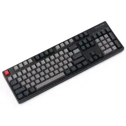 Бесплатная доставка Черный, серый цвет смешанный Dolch толстый pbt 104 87 61 Ключ Шапки Mac ключи вишня профиль Чехлы для клавиш для Механическая