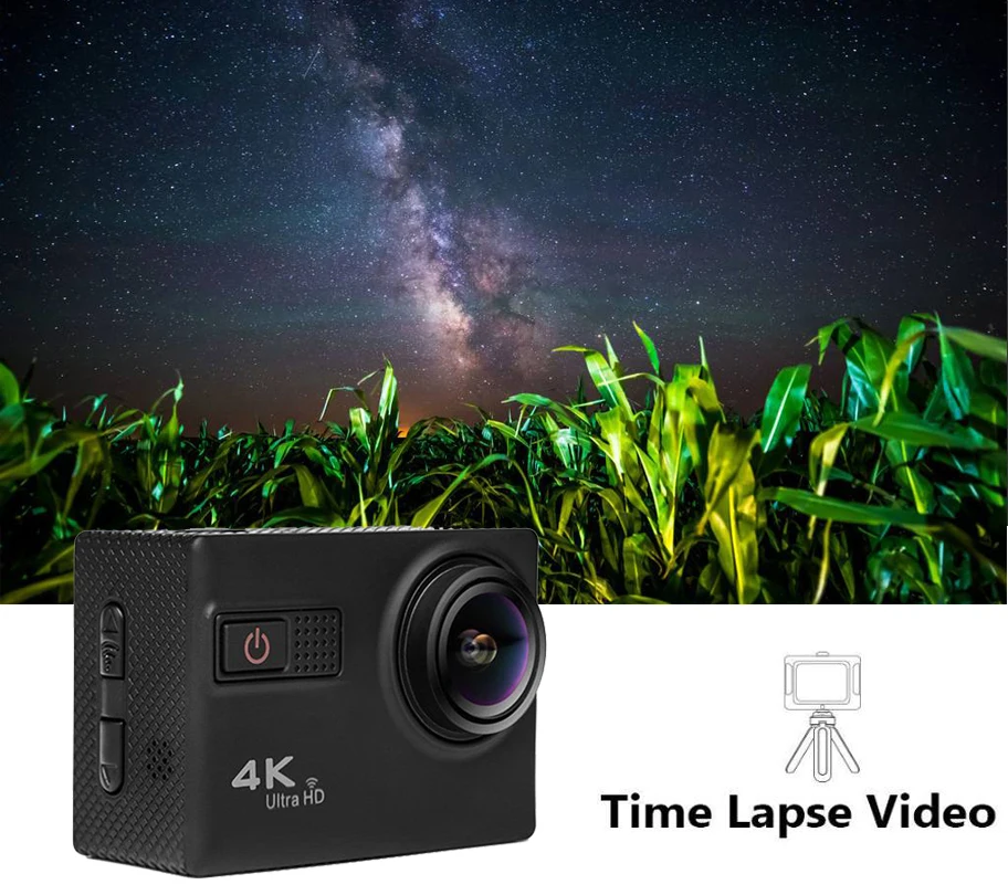 Новая версия EK F68 F68R 4K Ultra HD EIS Экшн-камера Novatek 96660 чипсет для sony IMX078 сенсор Wi-Fi Удаленная Водонепроницаемая камера