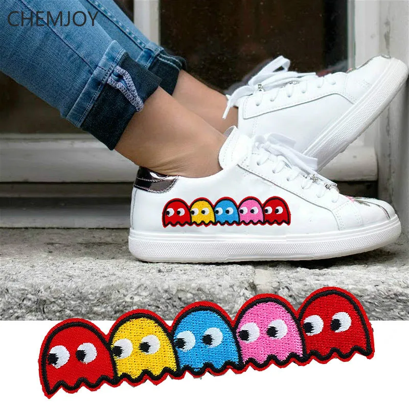 

1Pcs Cute Cartoon Sew / Iron On Patch for Jeans Jacket Embroidered Applique Badge Clothes Stickers Apparel DIY Patchwork