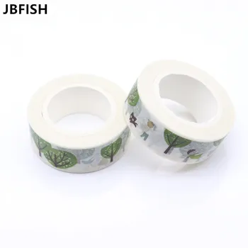 

JBFISH Paper tapes Tree art Drafting tape washi masking decorative adhesive tape scrapbooking tools stickers Stationery 2257