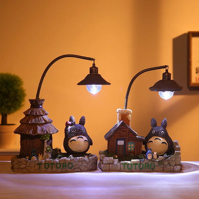 Модный дом украшение Смола ночник мультфильм Хаяо Миядзаки японский стиль