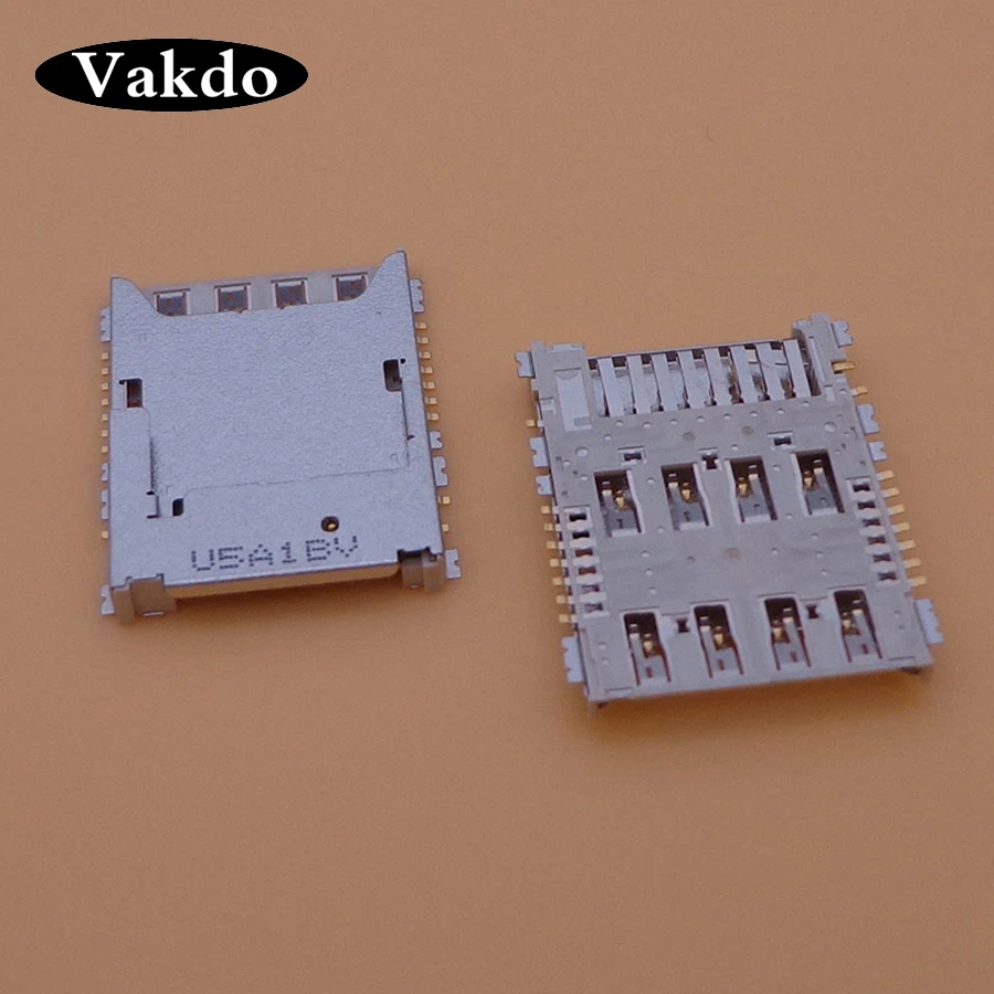 2X Sim, карта памяти Разъем считывателя держатель для samsung Galaxy J100 J1 J100H J100F G355 G355H лоток сокет модуль