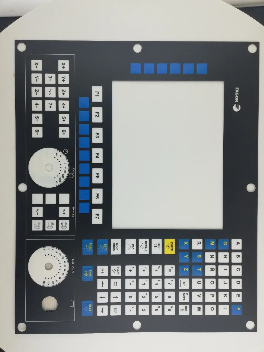 FAGOR 8055MC, панель Мембранного переключателя и клавиатуры для 8055MC CNC ремонт, быстрая