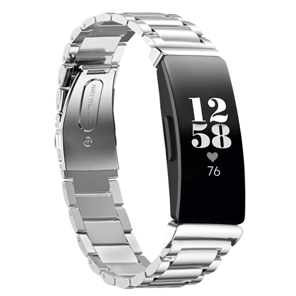 Stainless Steel Inspire Metal Strap Men Women Replacement Wristband for Fitbit Inspire  Inspire HR Fitness Tracker High Quality (5)