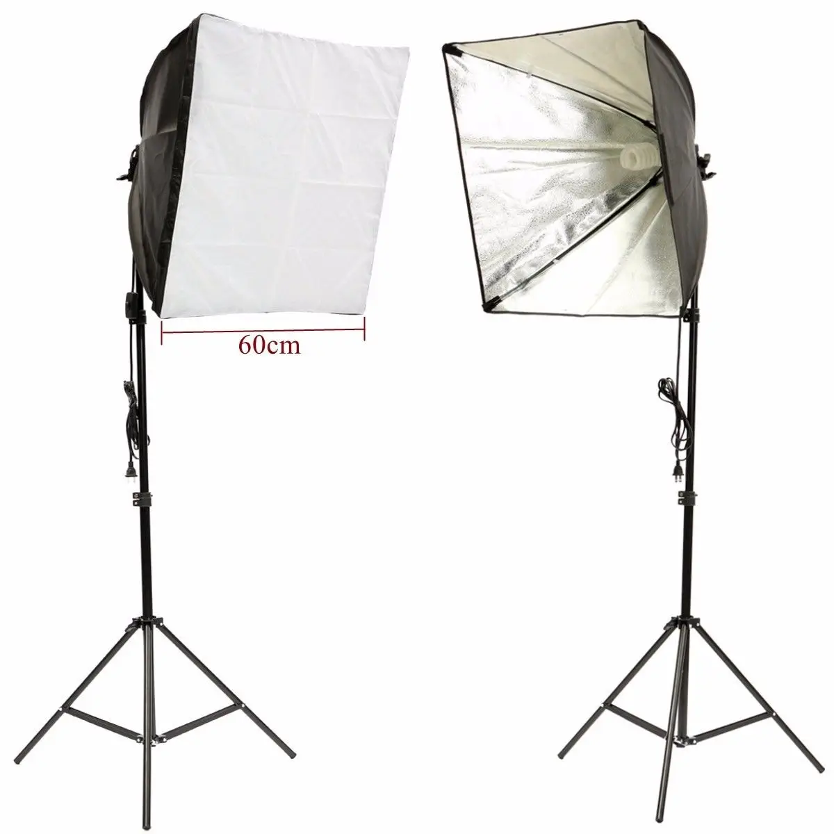

Universal Photo Studio Video Photography Continuous Lighting Kit Softbox +Light Stand+Bulb
