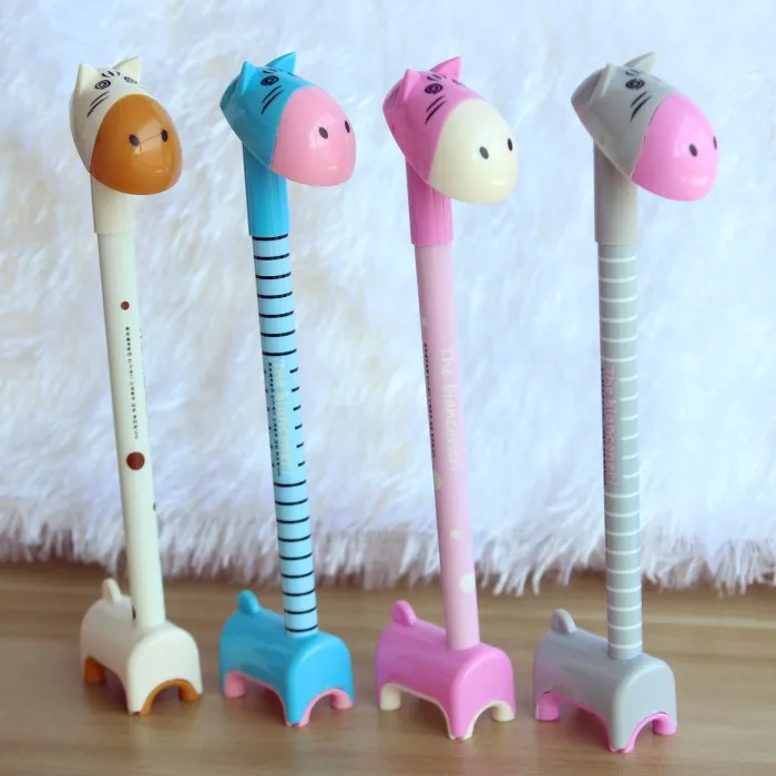 

1PC New Korean creative stationery small fresh cartoon donkey ballpoint pen office learning articles oil pen
