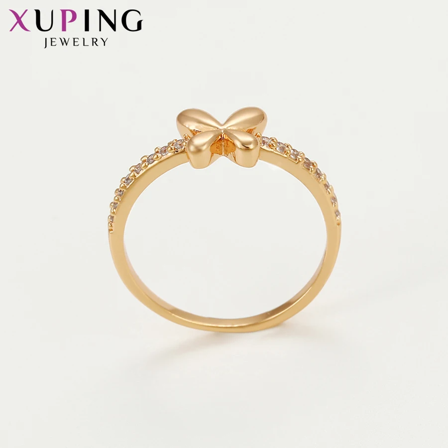 Xuping винтажные элегантные кольца Позолоченные Изысканные кольца для девушек и женщин Свадебные украшения подарок на день Святого Валентина S84, 1-15296