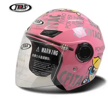 

New JDS 627 motorcycle men and women helmet anti-fog half helmet warm helmet ee