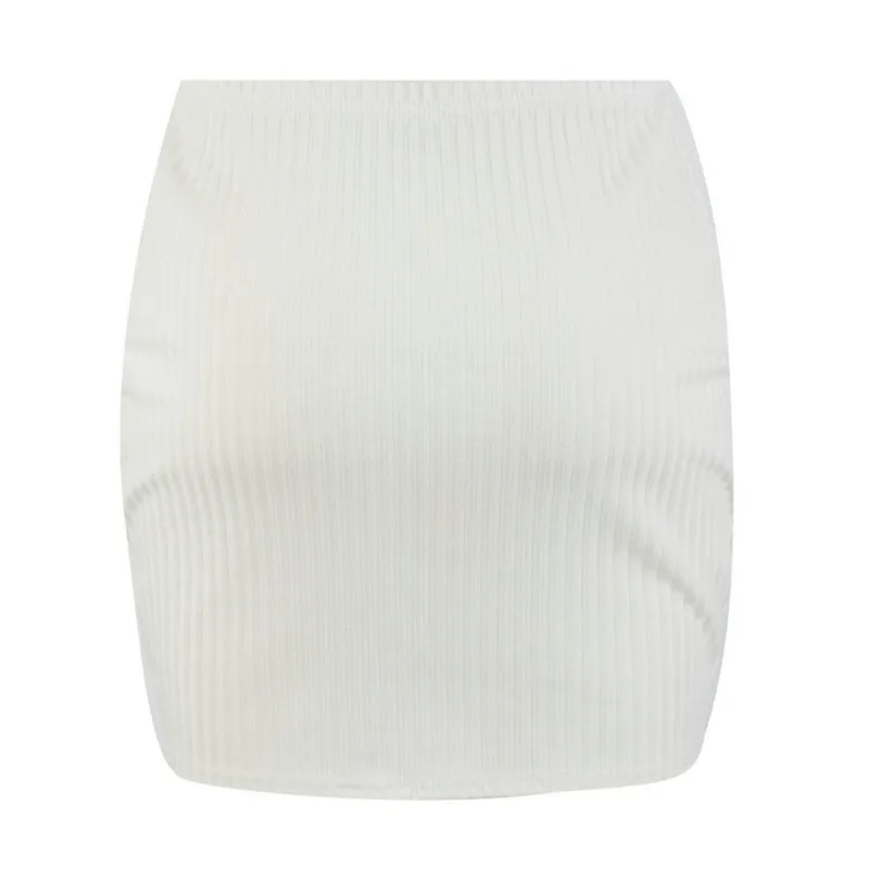 2019 New Women Sexy Solid 2 Pieces Sling Tops + Mini Skirt Casual Sets Summer Clubwear Beach Bohemia Zipper Sets #E04 (10)