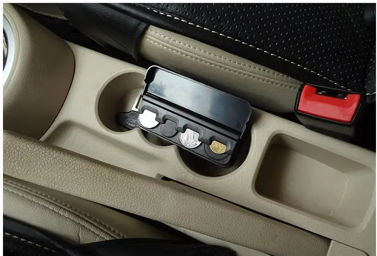 1 шт. автомобильный держатель для монет|car coin|car coin organizercar pocket organizer |