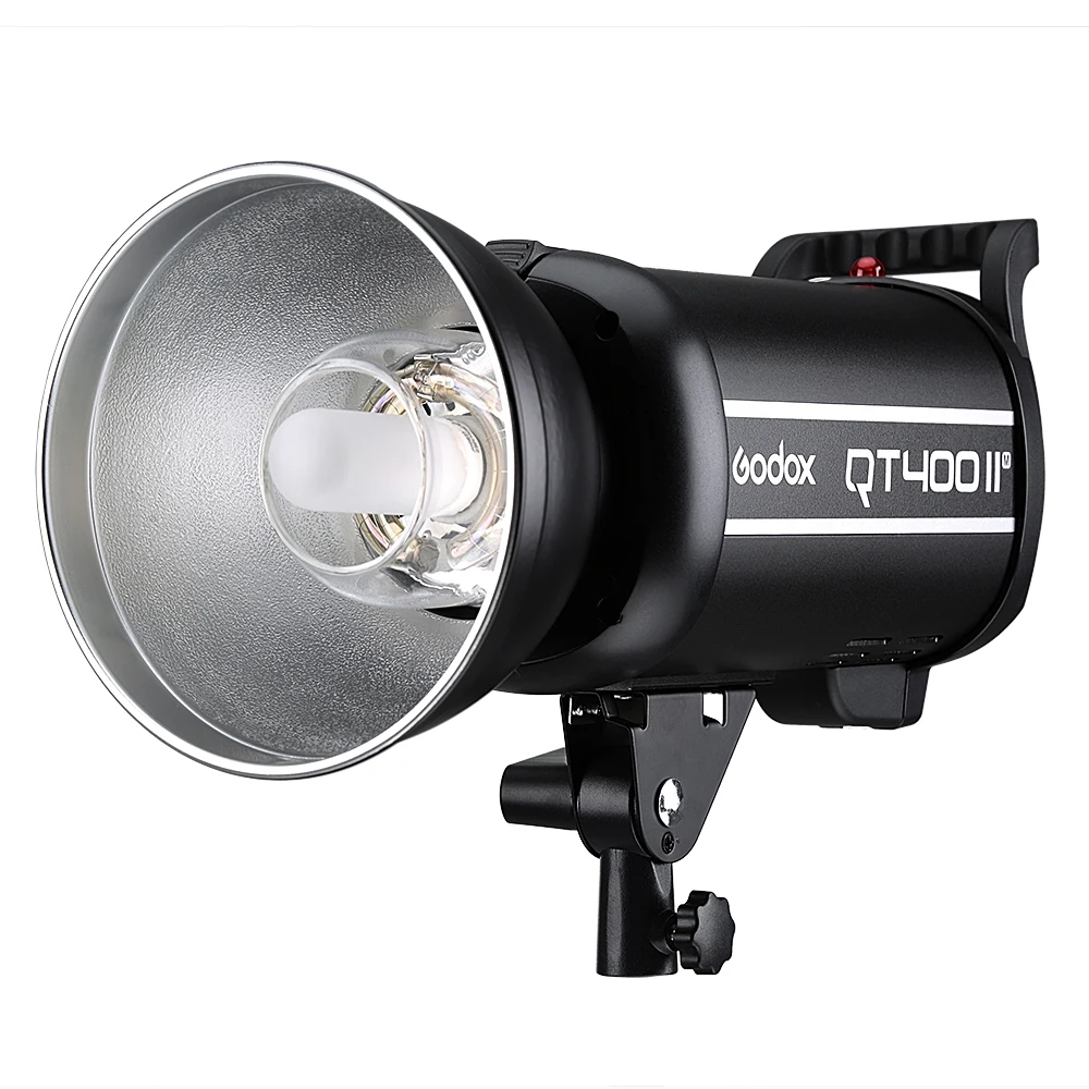 

Godox QT400II 400WS GN65 1/8000s High Speed Sync Flash Strobe Light with Built in 2.4G Wirless System, Recycle time in 0.05-0.7s