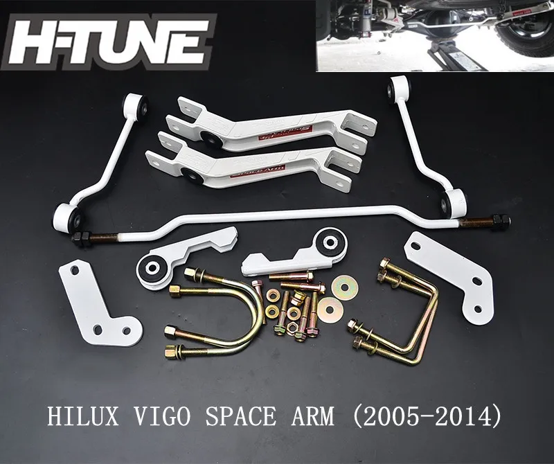 H TUNE Aluminum Rear Stabilizer Sport Kit Space Arm For Hilux Vigo 05 14