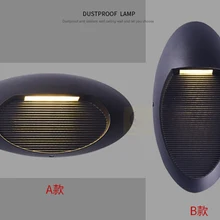 5 шт./лот наружная Водонепроницаемая IP65 лампа литья под давлением наружная настенная лампа инженерное ландшафтное освещение для забора сада