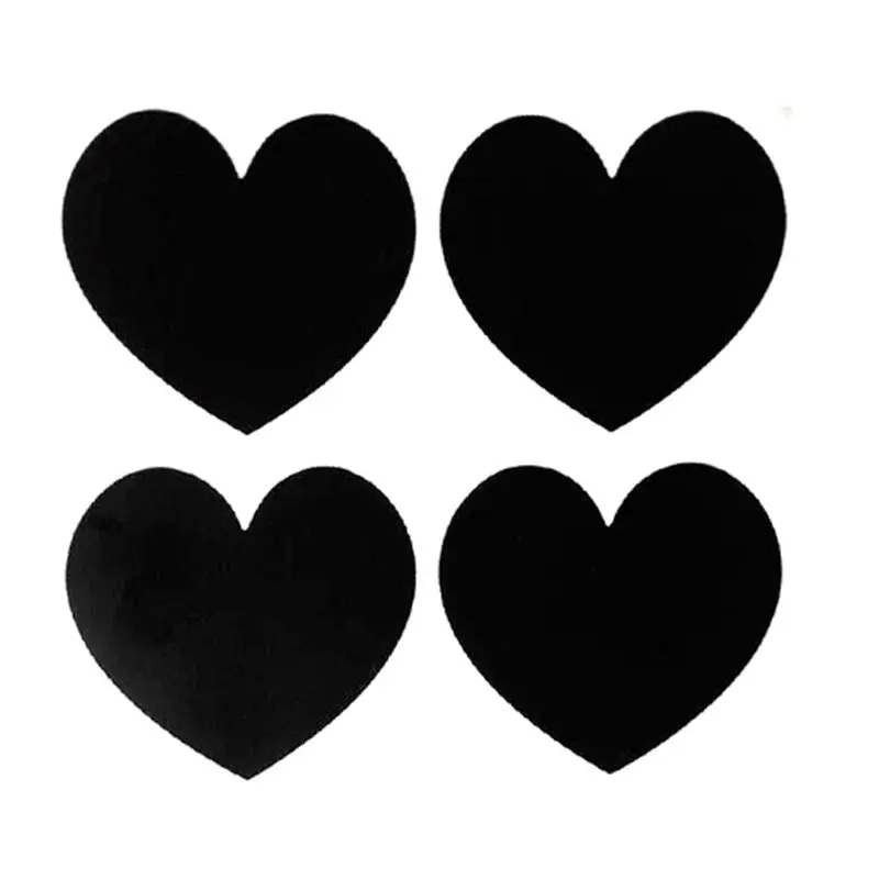 

Wootile chalkboard label DIY Chalkboard Heart Labels Heart Mint Candy Wedding Favor Box Reusable Sticker decoration