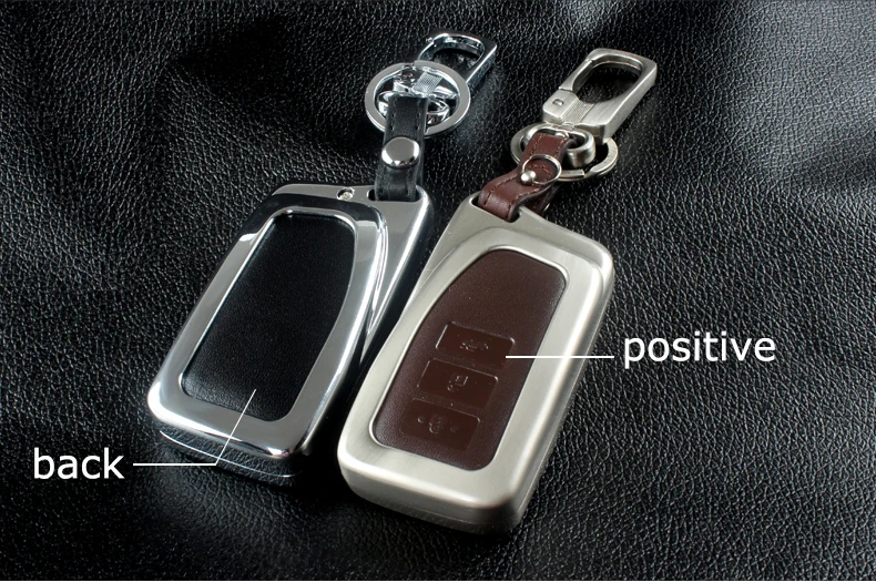 Цинковый сплав+ кожа автомобильный Стайлинг ключ чехол для Lexus IS GS ES GX LX NX RX 300 330 350 200 250 270 470 460 570 400 брелок