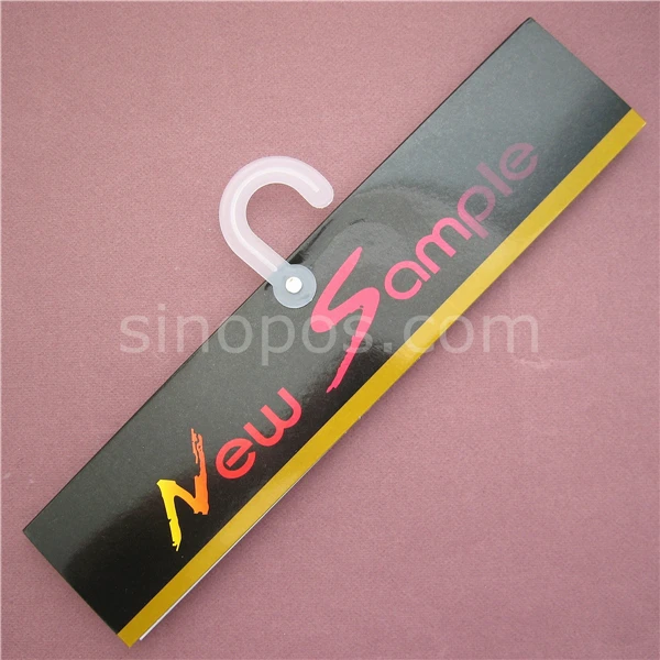 newsampleprintedFabricSwatchHeaderHangerheadcardplasticbig