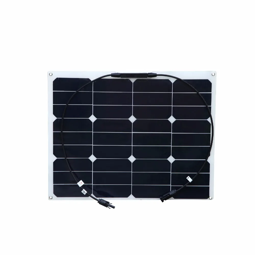 XINPUGUANG 40 Вт Гибкая солнечная панель pv разъем Высокая эффективность Солнечная