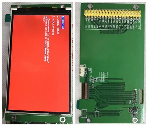 IPS 4 0 дюйма 16 7 М SPI + RGB TFT ЖК модуль Bo OTM8009A Привод IC 800*480 MCU 8/16/18/24Bit интерфейс