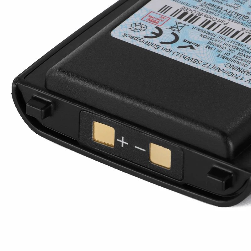 Original WOUXUN DC7.4V 1700mAh Li-ion Battery Pack for WOUXUN KG-UV8D KG-UV8D Plus walkie talkie  Battery BLO-008 Original WOUXUN DC7.4V 1700mAh Li-ion Battery Pack for WOUXUN KG-UV8D KG-UV8D Plus walkie talkie  Battery BLO-008