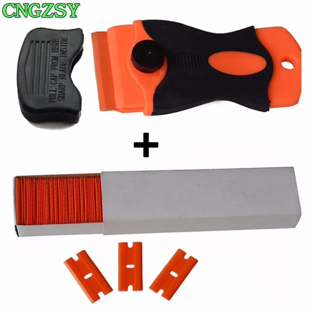  CNGZSY Glue Razor Scraper Ceramic Oven Remover Window Glass Cleaner Ice Shovel Film Sticker Label S