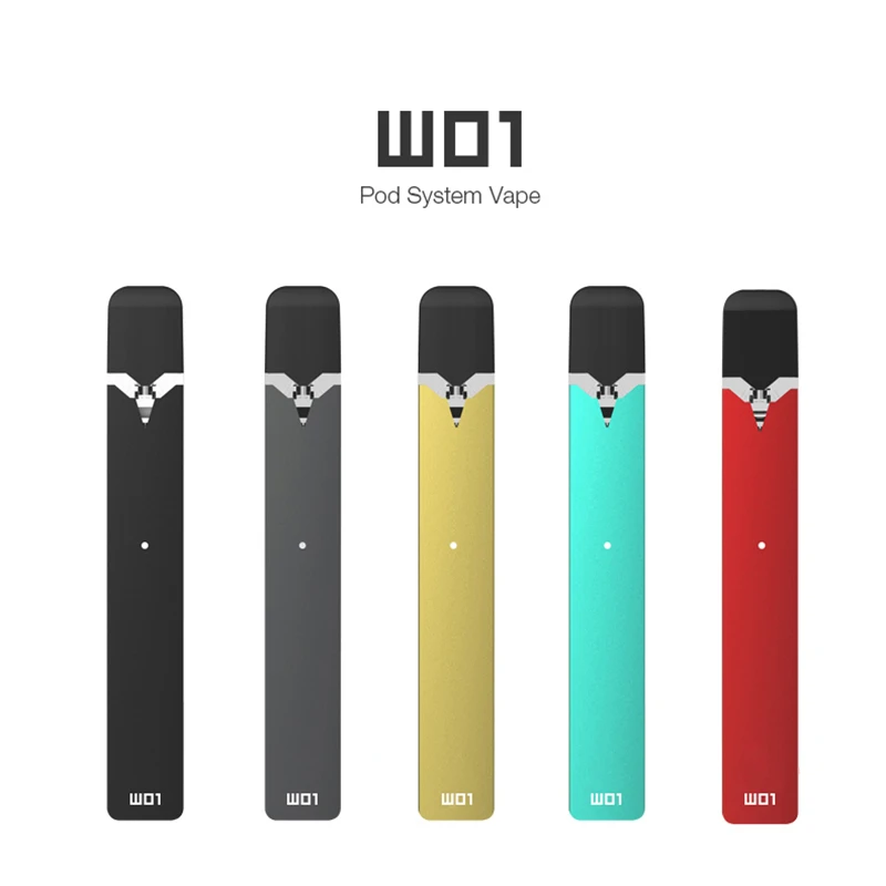 

Pod System Vape Original OVNS W01 Pod Electronic Cigarette Kit Built-in 280mAh Battery 0.7ml Capacity 1.8ohm Pods Vaporizer