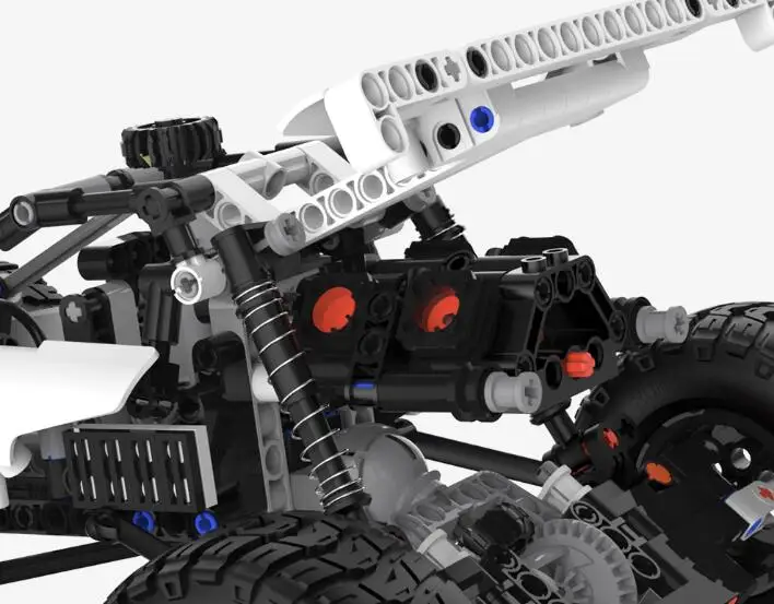 Оригинальный строительный блок Xiaomi Desert Racing 490 + классические детали