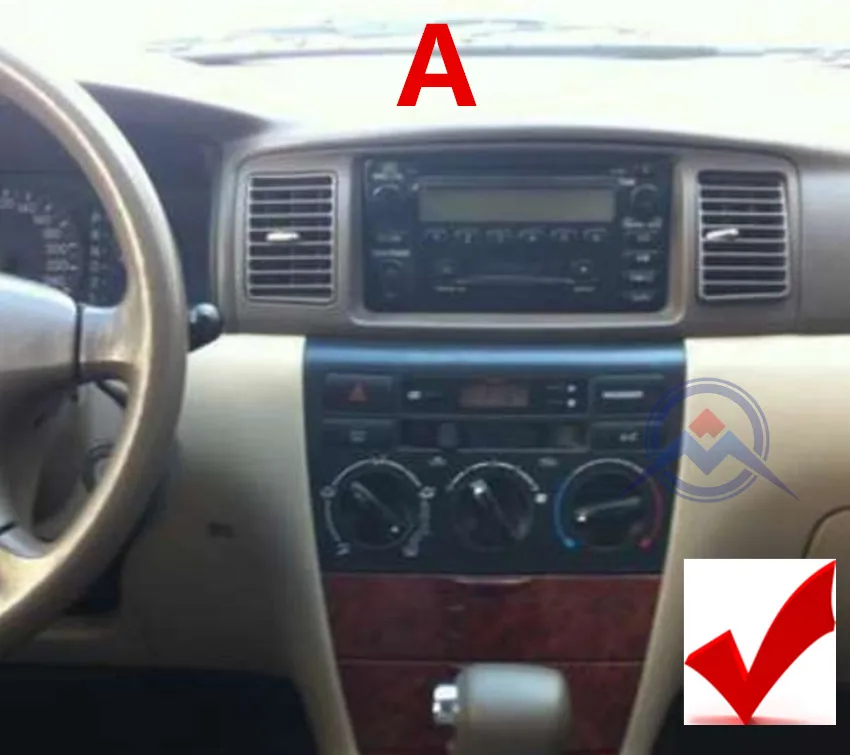 Perfect ZOHANAI 2.5D Screen Android car dvd player For Toyota Corolla E120 BYD F3 multimedia player stereo GPS radio navigation 0