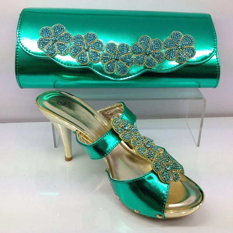 

African Shoe and Bag Set High Quality Italian Shoes with Matching Bags African Shoes and Matching Bags Italian New Arrival Shoes
